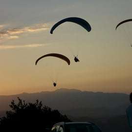 Vuelo en parapente biplaza