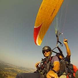 Vuelo en parapente biplaza